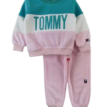 Sudadera-para-niña-rosa-tommy